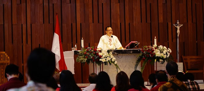 Rayakan HUT RI Ke 77 OMK St Gabriel Gelar Aneka Lomba Paroki Pulo