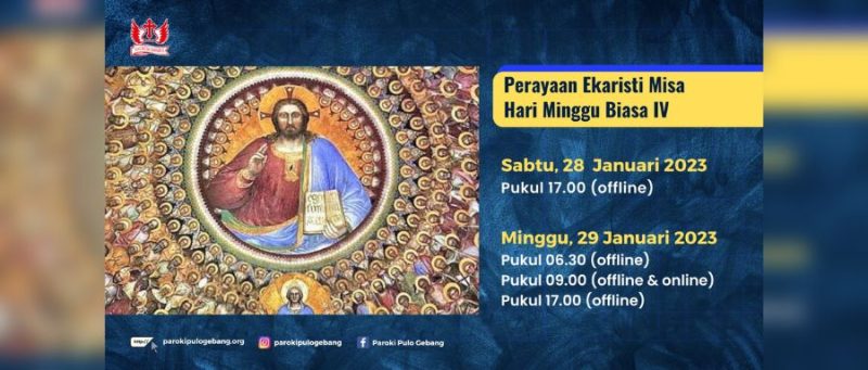 Misa Hari Minggu Biasa IV - Paroki Pulo Gebang - KAJ