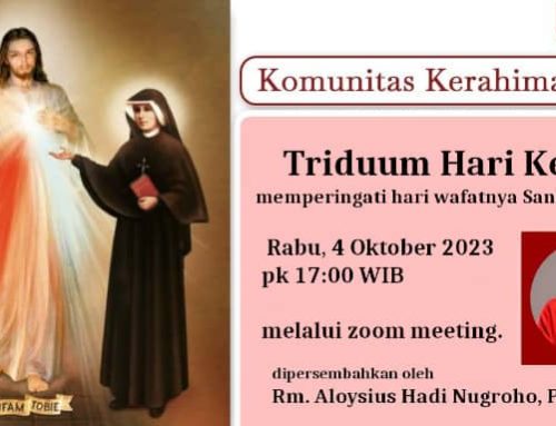 Triduum hari ketiga – KKI Santo Gabriel