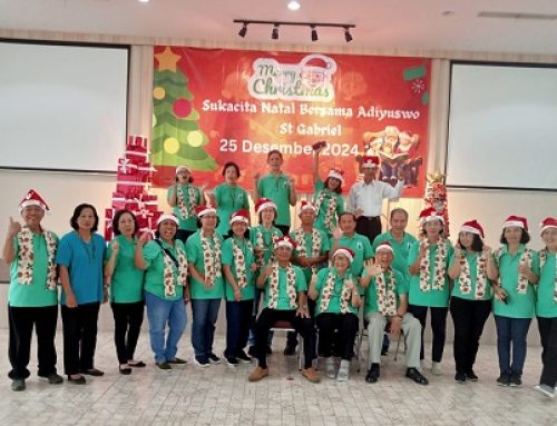 Semangat Natal Bersama Adiyuswa Paroki Pulo Gebang, “Usia Boleh Lanjut, Semangat Pantang Surut”