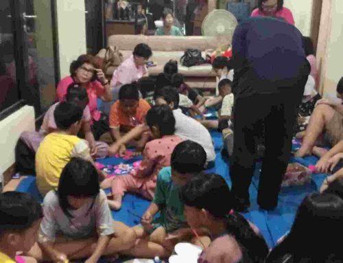 WKRI Ranting Paulus Berbagi Kasih Bersama Anak dan Lansia di Rumah Singgah Santo Antonius Padua